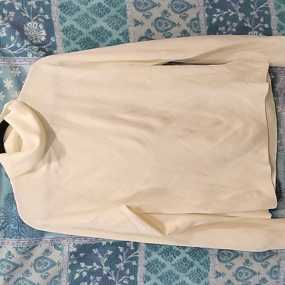 Karen Scott Sweater In ivory 1X - Picture 1 of 6